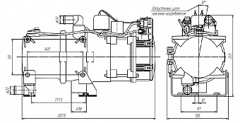 БИНАР-10D (дизель) 24В + пульт ПУ-28
